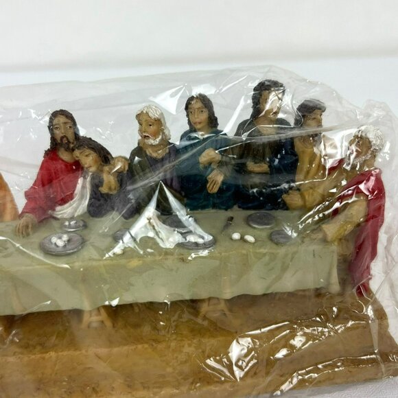 Jesus Last Supper Statue Sculpture Immanuel Lutheran Church - Picture 3 of 8